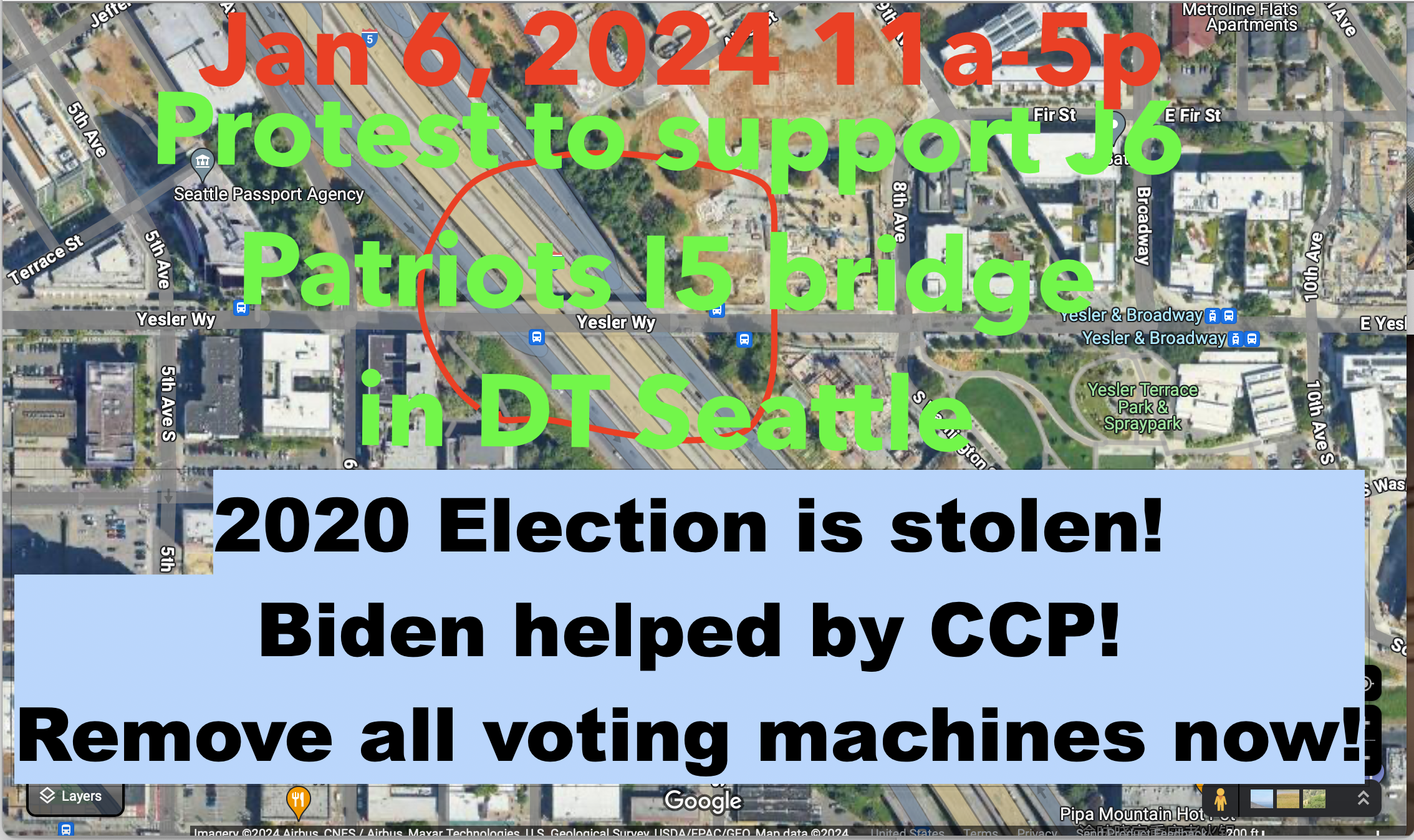 We support arrested innocent Jan 6 Patriots!